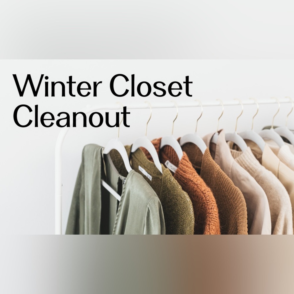 WINTER CLOSET CLEAR OUT SWEATER, JACKET  & BOOTS